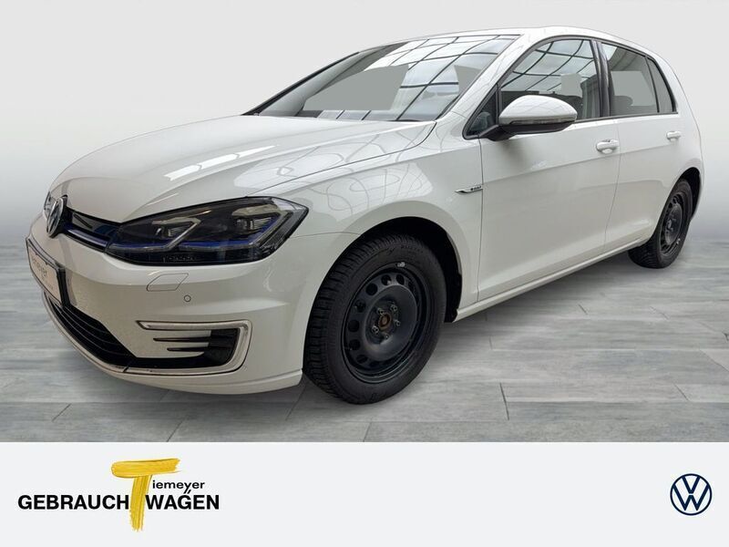 Weiß Gebraucht 2020 VW e-Golf Comfortline Kleinwagen | 13.640 € (Guter Preis) - Bild 1/2