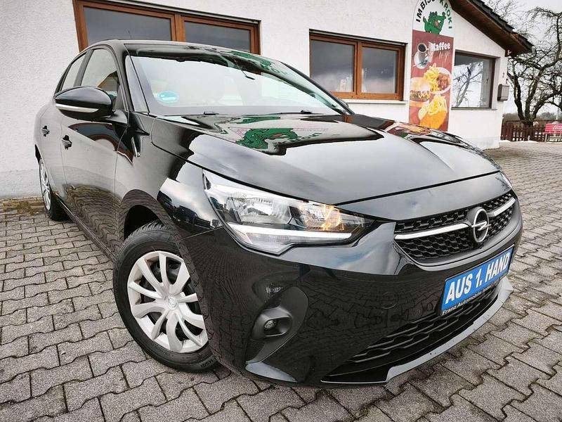 Schwarz Gebraucht 2021 Opel Corsa Edition Kleinwagen | 7.999 € (Superpreis) - Bild 1/4