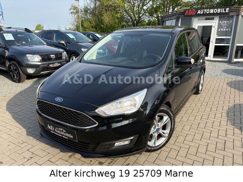 Schwarz Gebraucht 2017 Ford Grand C-Max Business Edition Van / Kleinbus | 12.390 € (Fairer Preis) - Bild 1/4