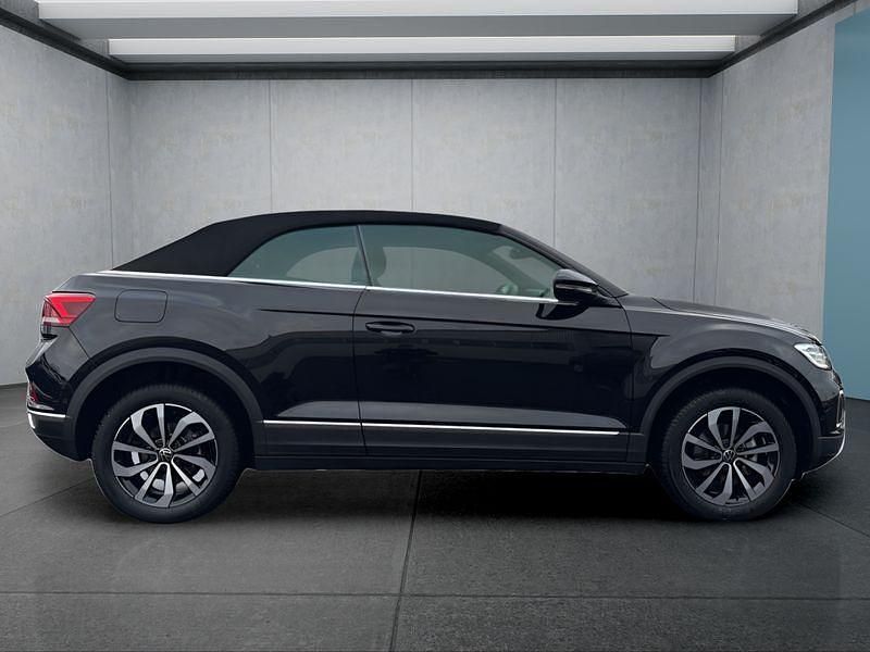 Gebraucht VW T-Roc Cabriolet 110 PS (80 kW) 2024 Schwarz Cabrio