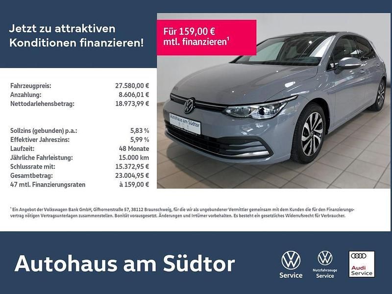 Gebraucht VW Golf VIII Active 150 PS (110 kW) 2022 Grau Limousine