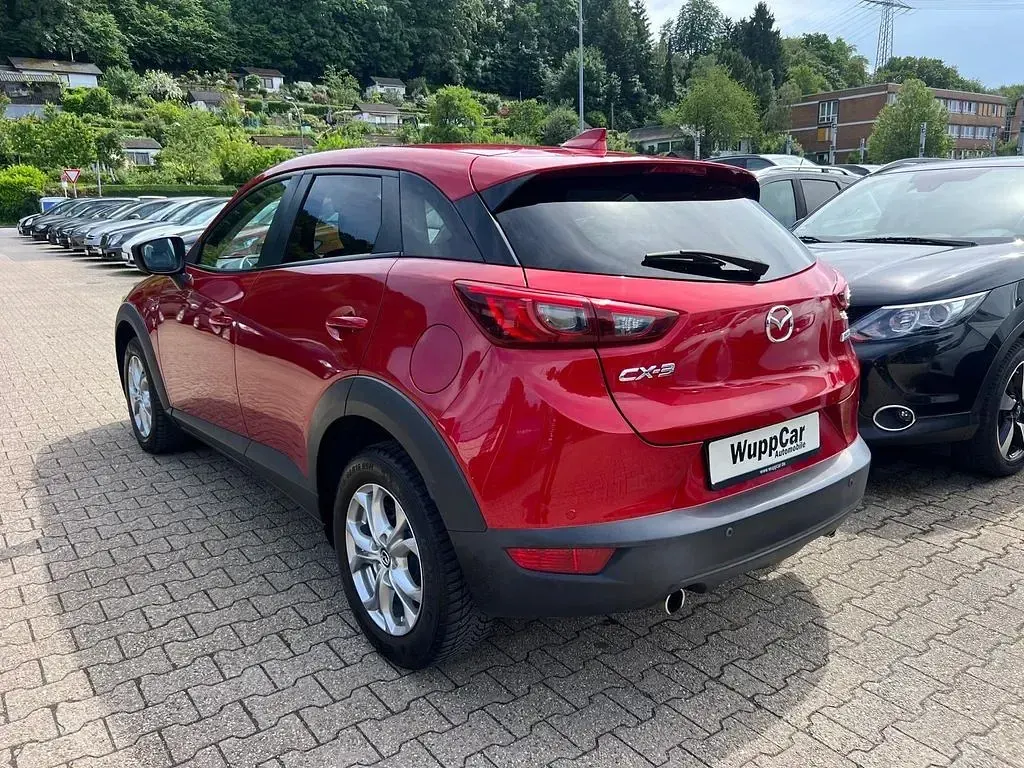 Gebraucht Mazda CX-3 Exclusive-Line 105 PS (77 kW) 2017 Rot SUV