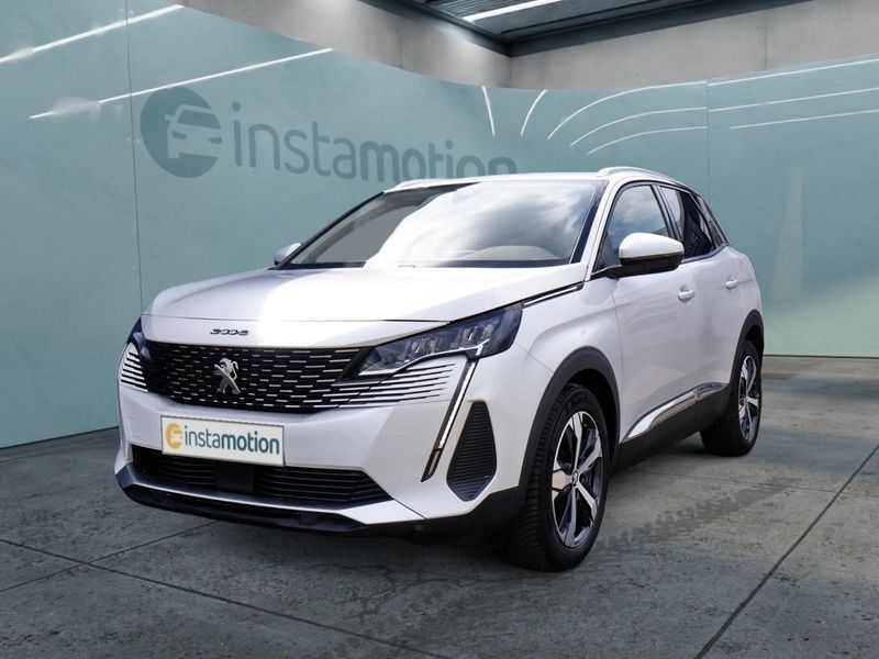 Weiß Gebraucht 2021 Peugeot 3008 Allure SUV | 24.390 € (Guter Preis) - Bild 1/4