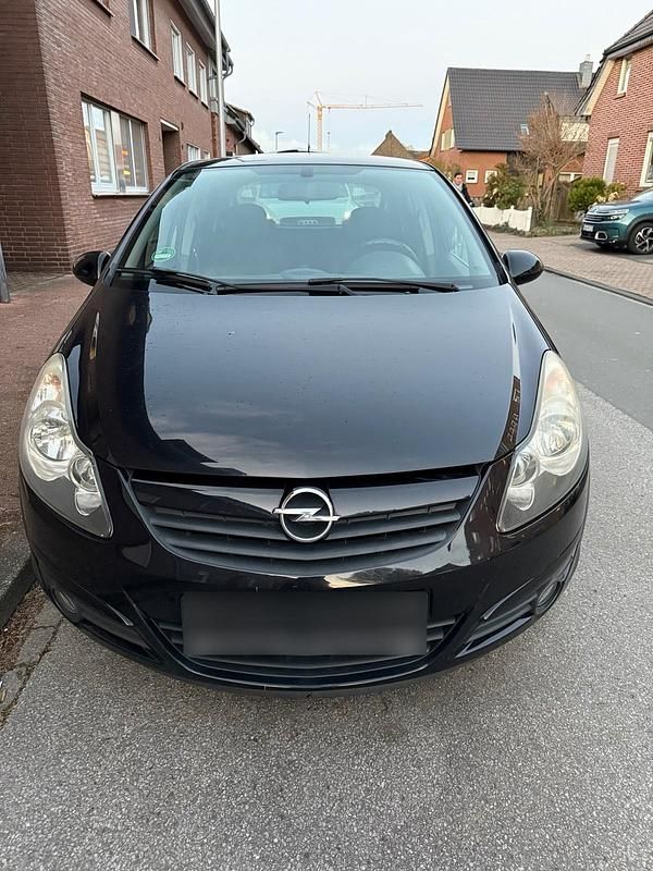 Gebraucht Opel Corsa 81 PS (59 kW) 2010 Schwarz Kleinwagen
