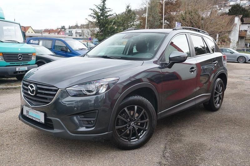 Gebraucht Mazda CX-5 Exclusive-Line 150 PS (110 kW) 2015 Grau SUV