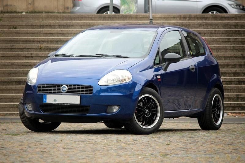Blau Gebraucht 2007 Fiat Grande Punto Active Kleinwagen | 2.650 € (Etwas zu teuer) - Bild 1/4