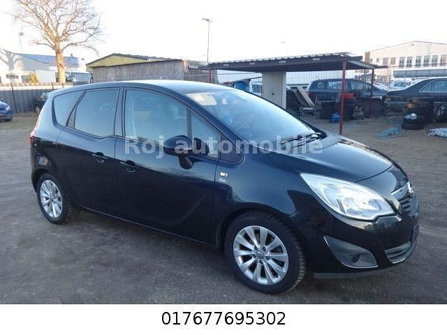 Gebraucht Opel Meriva 120 PS (88 kW) 2012 Schwarz Van / Kleinbus