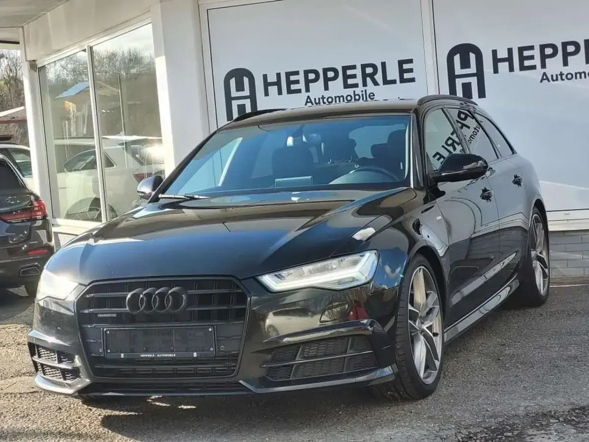 Gebraucht Audi A6 S-line plus 272 PS (200 kW) 2018 Mythosschwarz Kombi