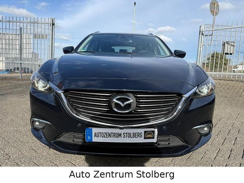 Gebraucht Mazda 6 Exclusive-Line 150 PS (110 kW) 2016 Mitternachtsblau metallic Kombi