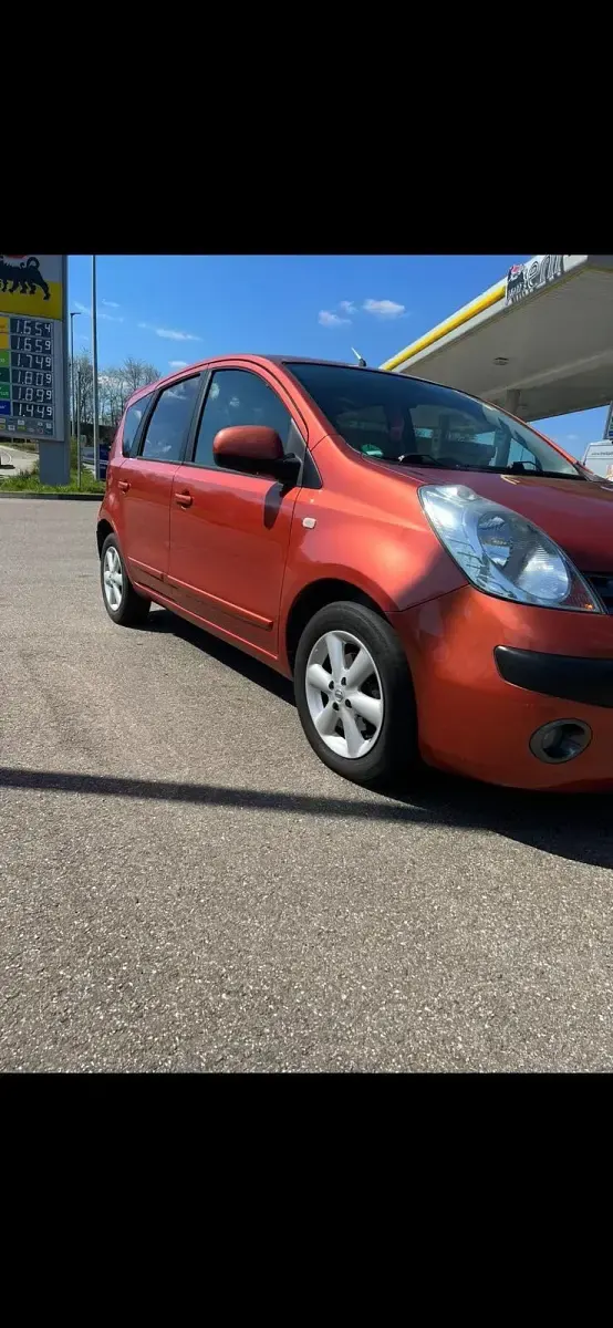 Gebraucht Nissan Note 86 PS (63 kW) 2007 Orange Kleinwagen