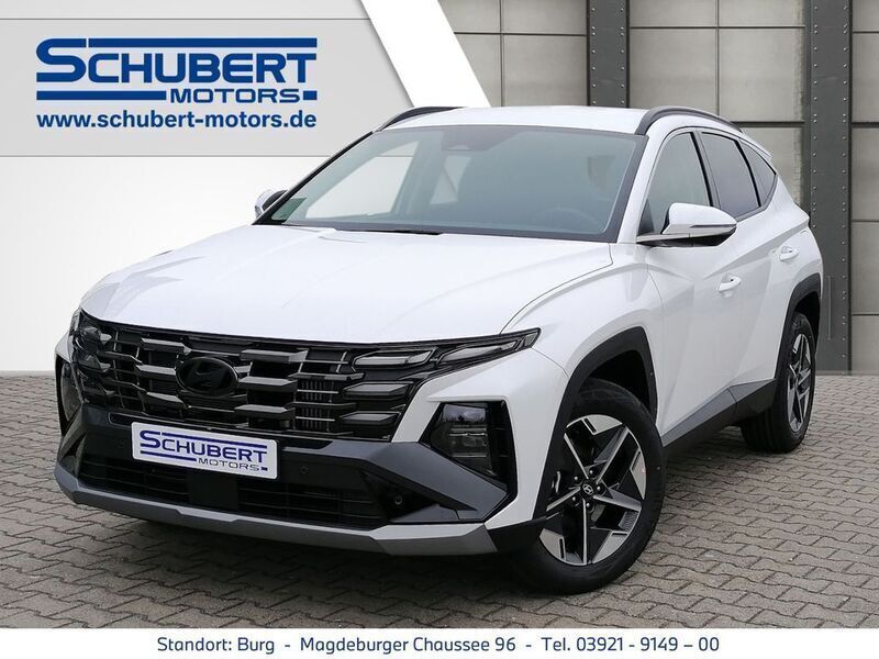Weiss Neu 2025 Hyundai Tucson Trend SUV | 31.900 € (Superpreis) - Bild 1/4