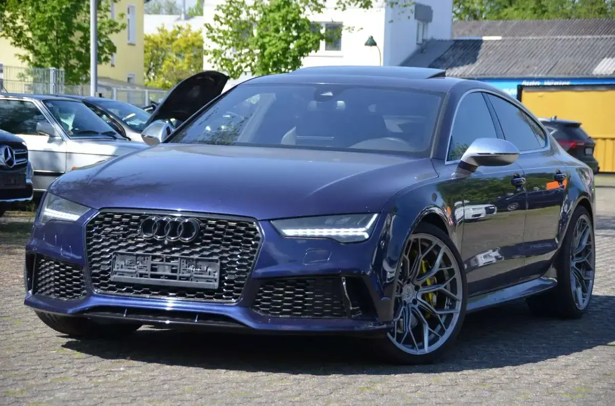 Gebraucht Audi RS7 Sportback 560 PS (411 kW) 2016 Blau Kleinwagen