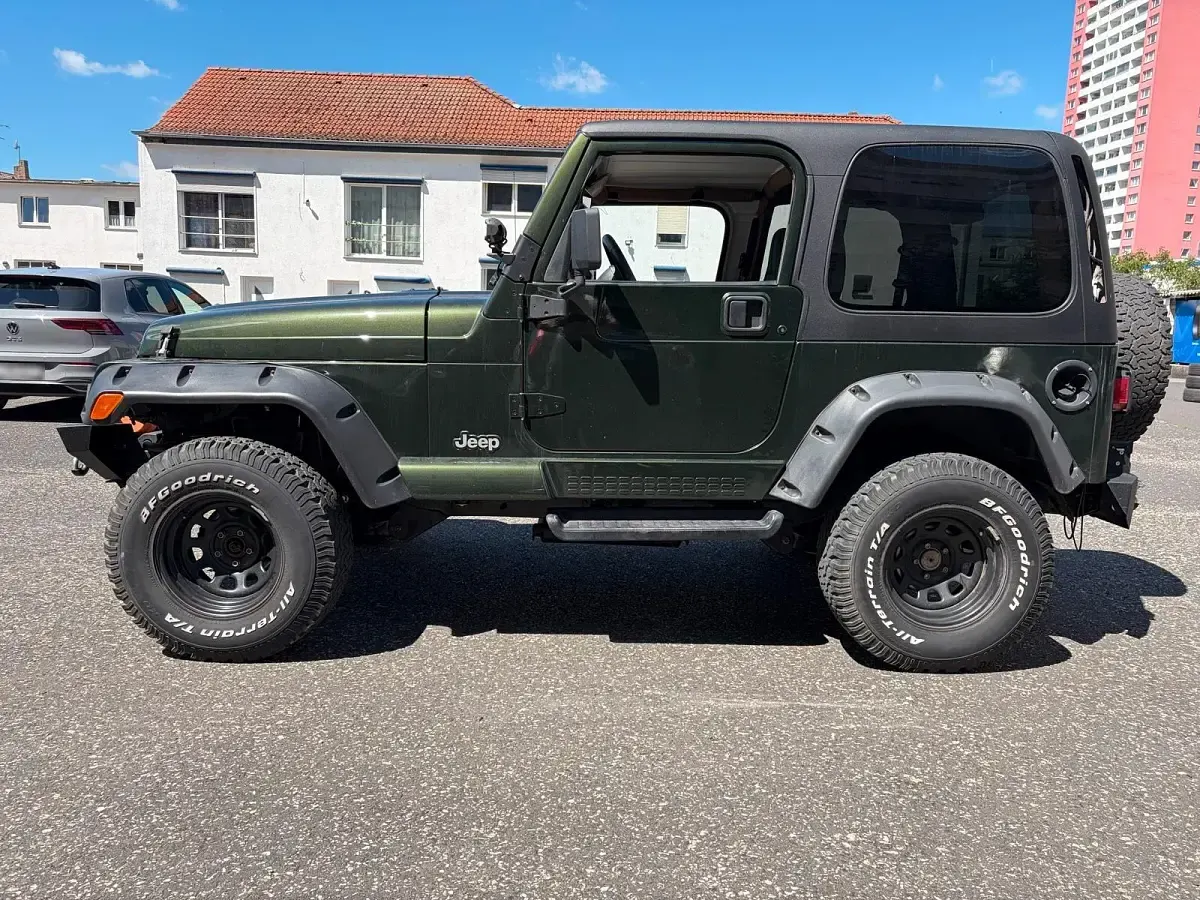 Gebraucht Jeep Wrangler Sahara 1998 Grün SUV