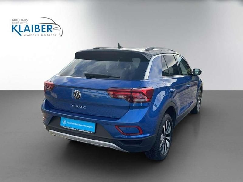 Gebraucht VW T-Roc Move 150 PS (110 kW) 2024 Ravennablau SUV