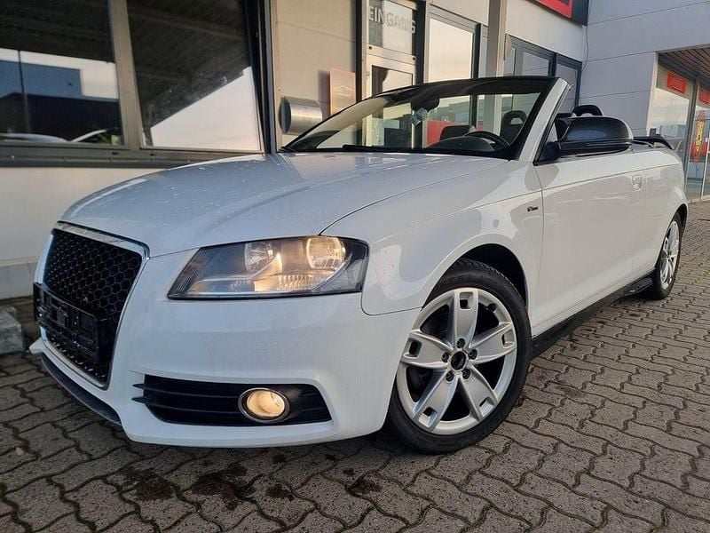 Gebraucht Audi A3 Cabriolet S-Line 160 PS (117 kW) 2009 Weiß Cabrio