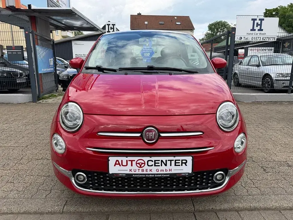 Gebraucht Fiat 500 Lounge 69 PS (50 kW) 2016 Rot Kleinwagen
