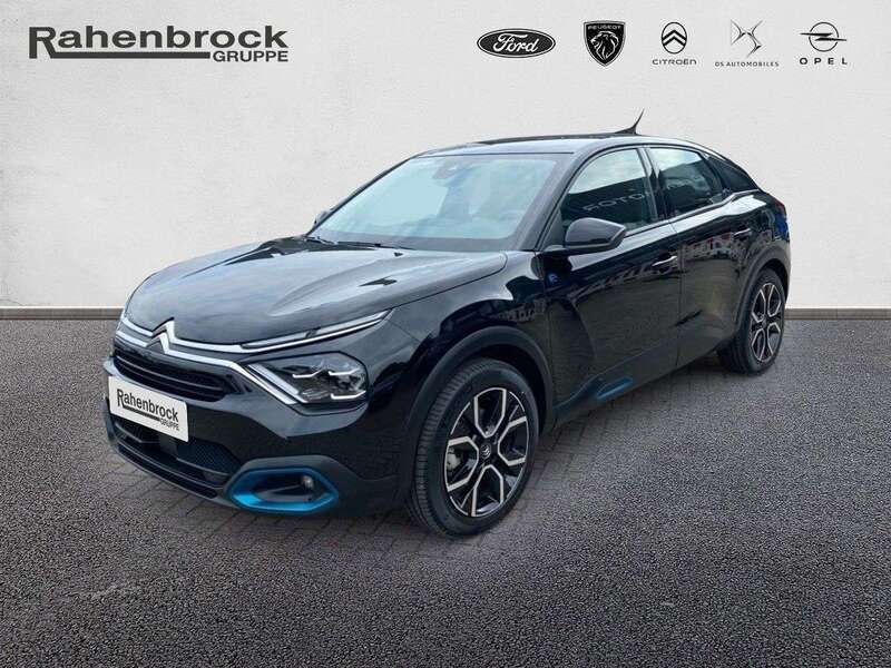 Schwarz Gebraucht 2022 Citroën e-C4 Feel Limousine | 15.990 € (Superpreis) - Bild 1/4