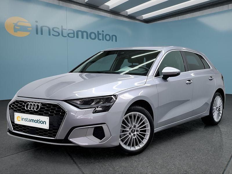 Silber Gebraucht 2022 Audi A3 Sportback Limousine | 26.049 € (Fairer Preis) - Bild 1/4