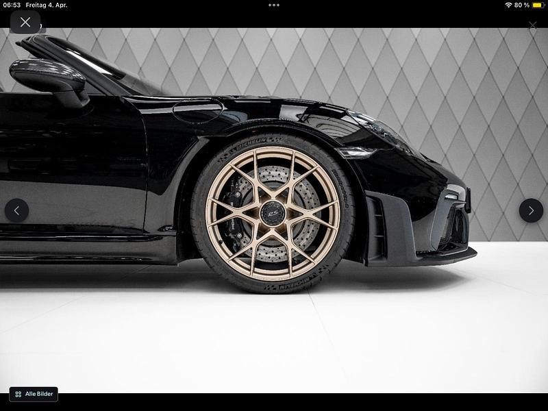 Schwarz Gebraucht 2023 Porsche 718 Spyder Cabrio | 161.781 € (Superpreis) - Bild 1/4