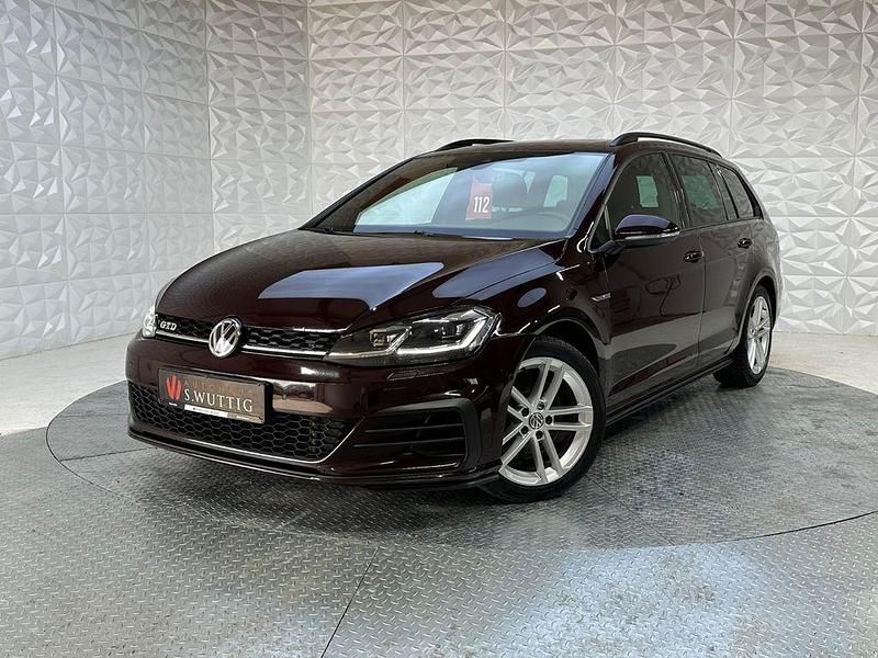 Schwarz Gebraucht 2018 VW Golf VII GTD Kombi | 18.370 € (Fairer Preis) - Bild 1/4