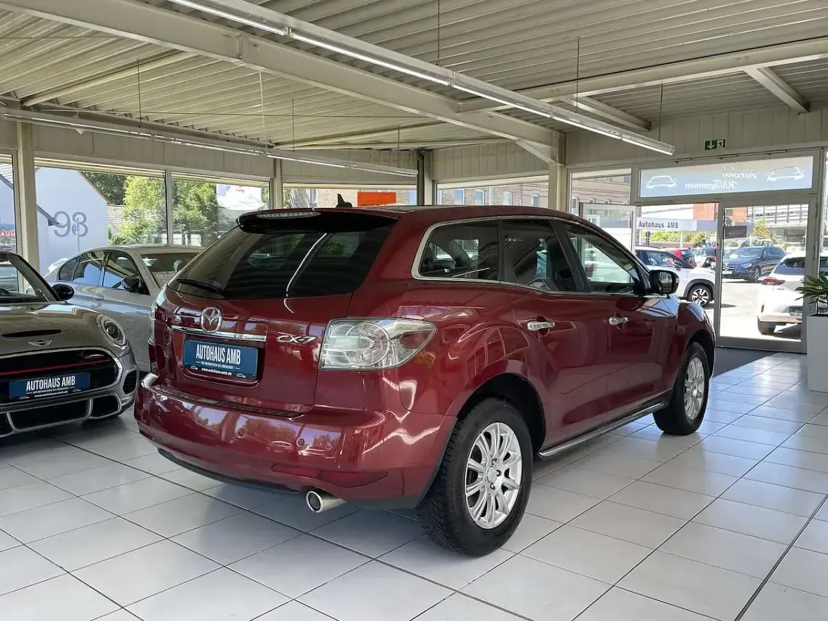 Gebraucht Mazda CX-7 Exclusive-Line 173 PS (127 kW) 2011 Rot SUV