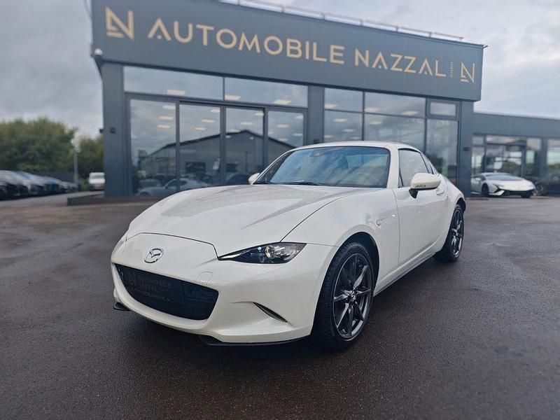 Weiß Gebraucht 2019 Mazda MX5 Inclusive Cabrio | 27.999 € (Teuer) - Bild 1/4