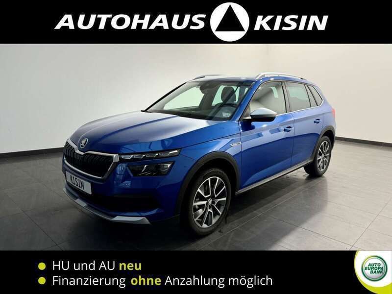 Raceblau metallic Gebraucht 2024 Skoda Kamiq ScoutLine SUV | 23.690 € (Fairer Preis) - Bild 1/4