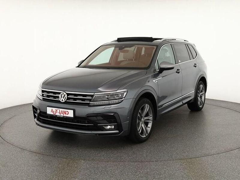 Grau Gebraucht 2019 VW Tiguan Allspace R-line SUV | 33.990 € (Fairer Preis) - Bild 1/4