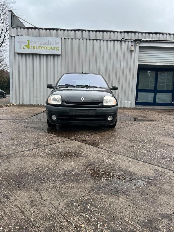 Gebraucht Renault Clio II 2001 Schwarz Kleinwagen