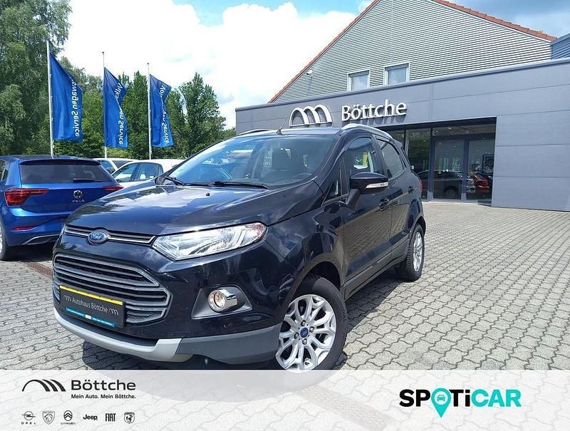 Pantherschwarz metallic Gebraucht 2017 Ford Ecosport Titanium SUV | 9.590 € (Fairer Preis) - Bild 1/4