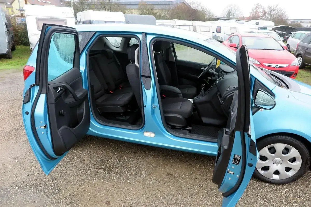 Gebraucht Opel Meriva Edition 120 PS (88 kW) 2010 Blau Van / Kleinbus