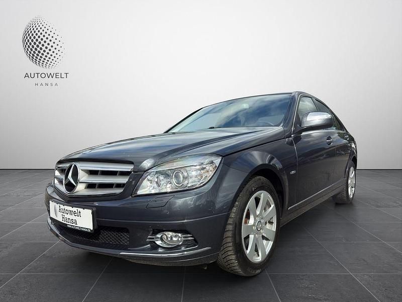 Grau Gebraucht 2008 Mercedes C220 Avantgarde Limousine | 12.399 € (Teuer) - Bild 1/4