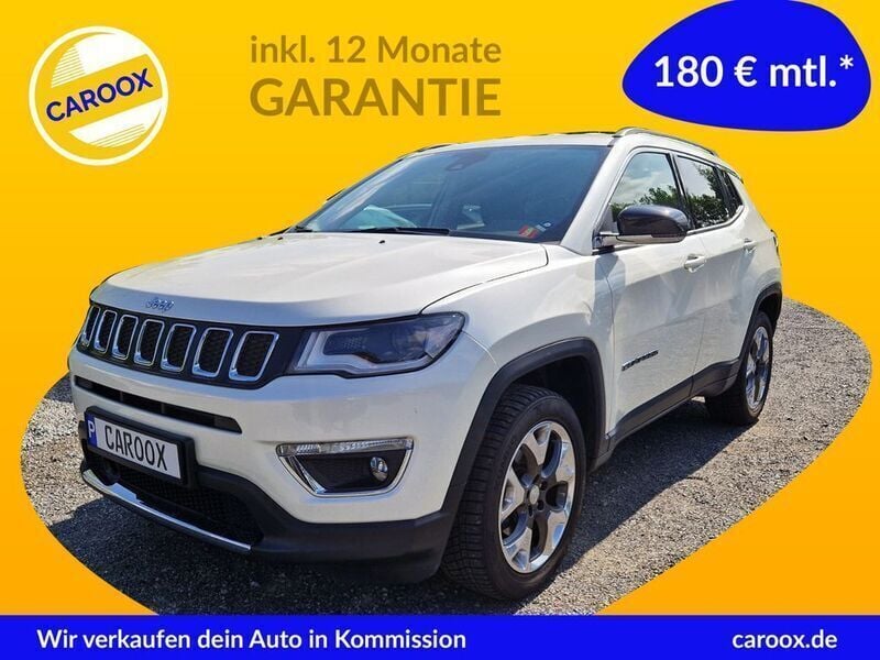 Weiß Gebraucht 2018 Jeep Compass Limited SUV | 15.990 € (Superpreis) - Bild 1/4