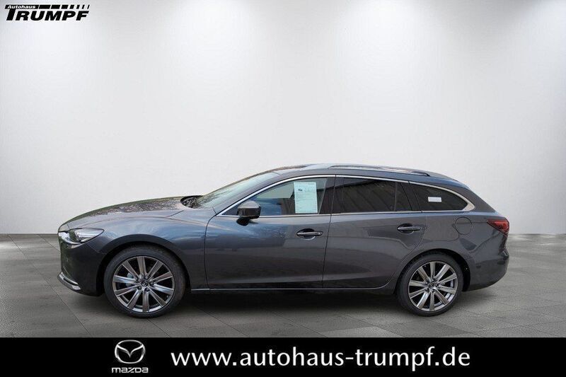 Grau Gebraucht 2023 Mazda 6 Exclusive-Line Limousine | 33.900 € (Fairer Preis) - Bild 1/4