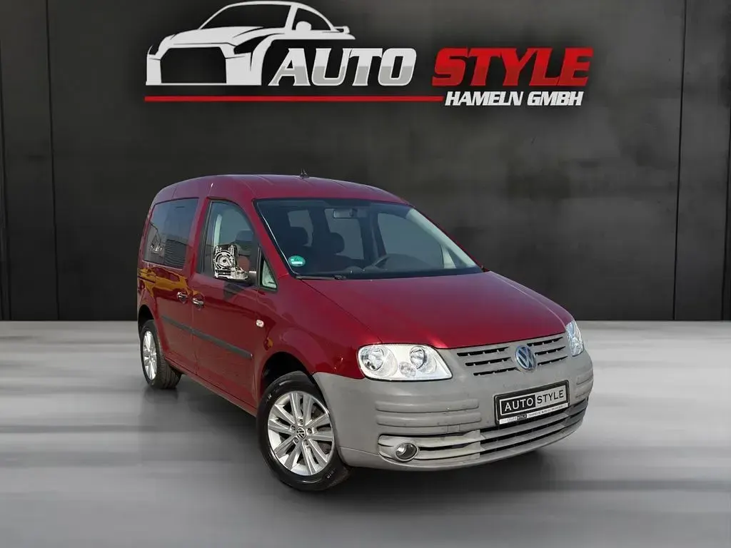 Gebraucht VW Caddy Life 105 PS (77 kW) 2006 Rot Van / Kleinbus