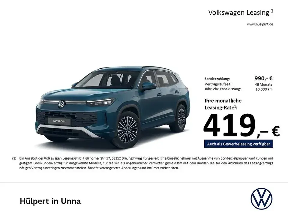 Gebraucht VW Tayron Life 204 PS (150 kW) 2025 Blau SUV