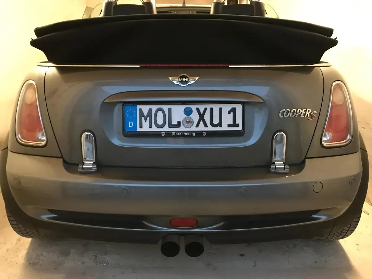 Usata Mini Cooper S Cabriolet 174 CV (127 kW) 2005 Grigio Cabrio