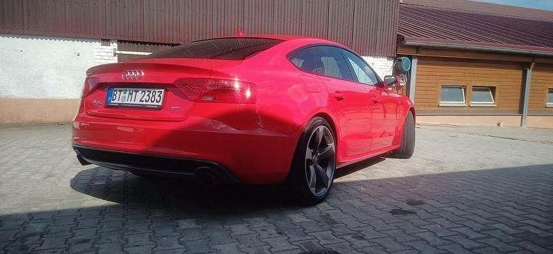 Rot Gebraucht 2014 Audi A5 Sportback Sport Limousine | 18.550 € (Fairer Preis) - Bild 1/4