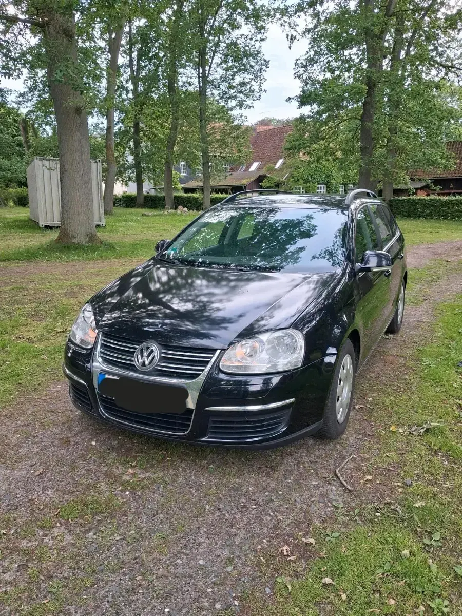 Gebraucht VW Golf VI 105 PS (77 kW) 2008 Schwarz Kleinwagen