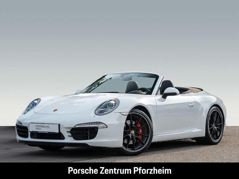 Weiss Gebraucht 2012 Porsche 911 Carrera S Cabriolet Cabrio | 95.880 € (Etwas zu teuer) - Bild 1/4