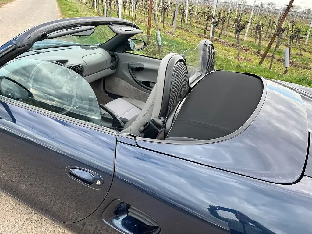 Usata Porsche Boxster 204 CV (150 kW) 1997 Blu Cabrio