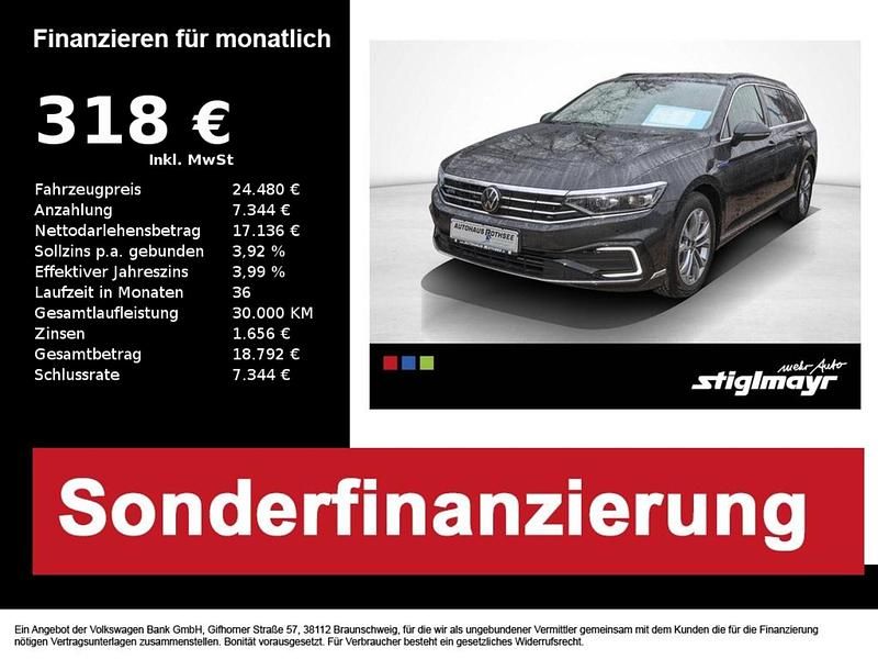 Gebraucht VW Passat GTE 218 PS (160 kW) 2022 Grau Kombi