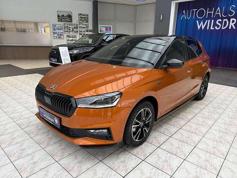 Neu Skoda Fabia Dynamic 150 PS (110 kW) 2026 Orange Limousine