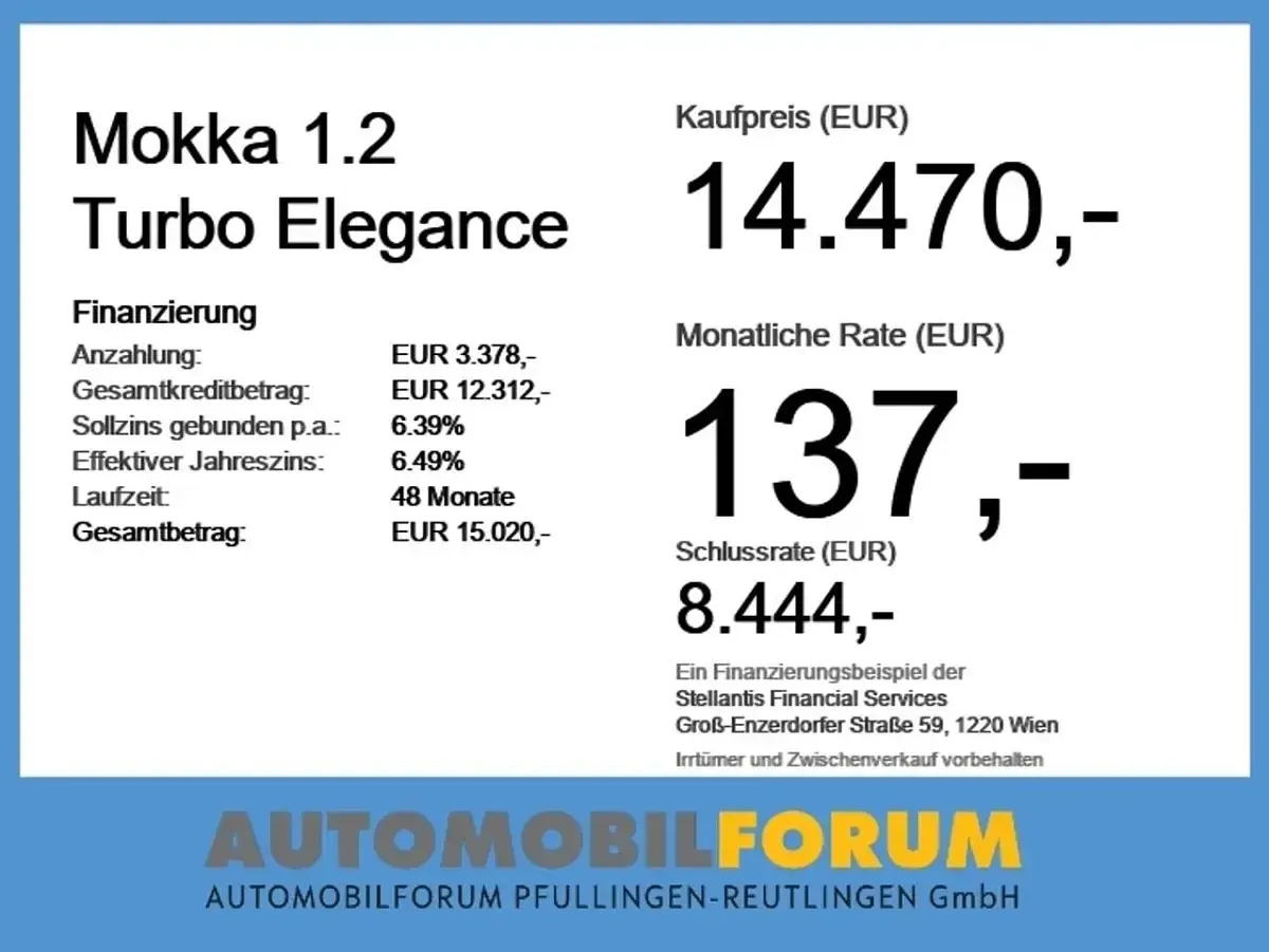 Gebraucht Opel Mokka Elegance 101 PS (74 kW) 2024 Lack grau artense/typ aussenve SUV