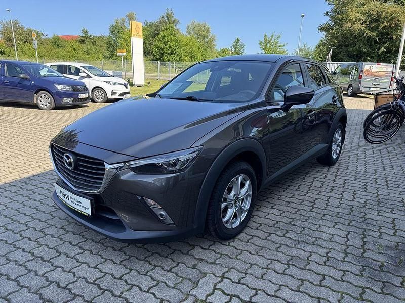 Silber/grau Gebraucht 2018 Mazda CX-3 Exclusive-Line SUV | 18.470 € (Fairer Preis) - Bild 1/4