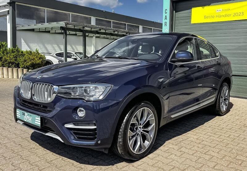 Blau metallic Gebraucht 2014 BMW X4 xLine SUV | 23.030 € (Etwas zu teuer) - Bild 1/4
