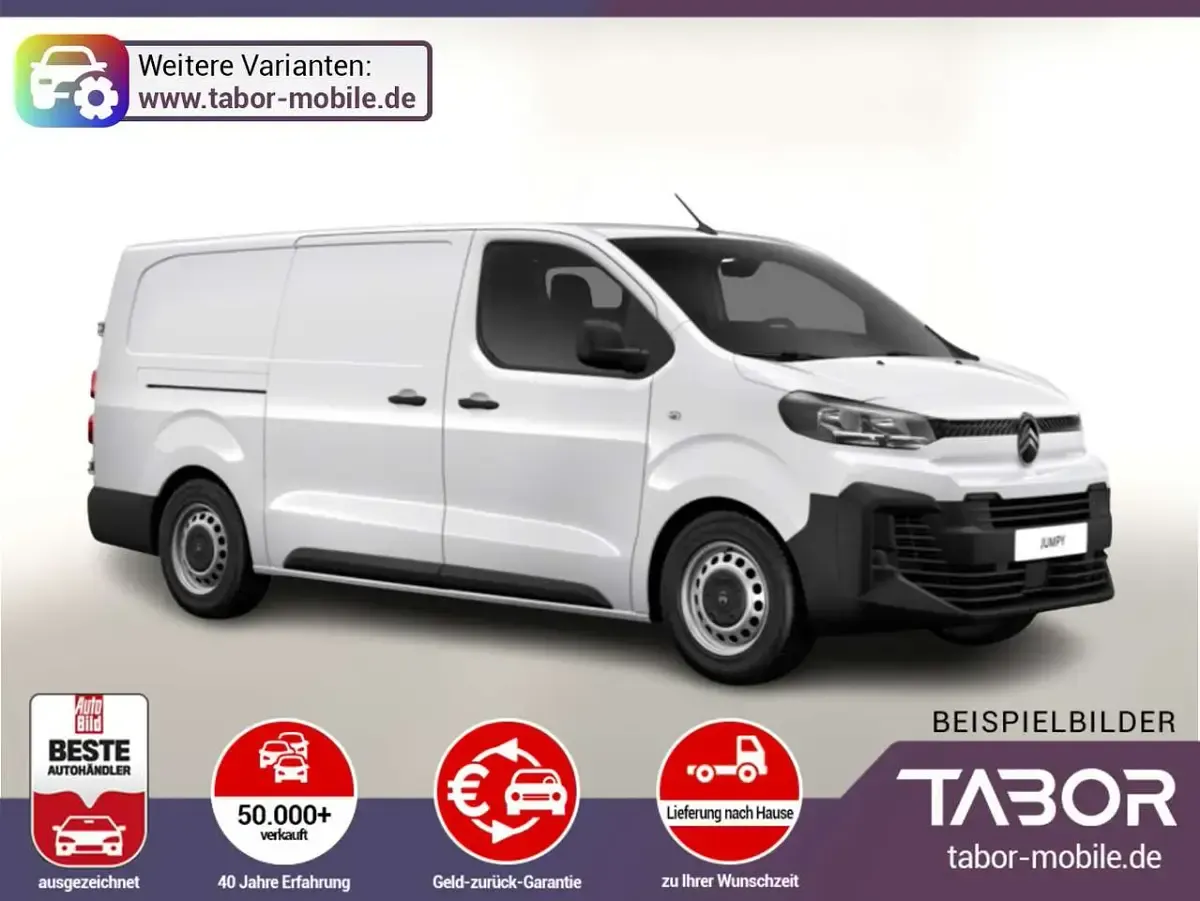 Nowe Citroën Jumpy 150 KM (110 kW) 2026 Biały Minivan