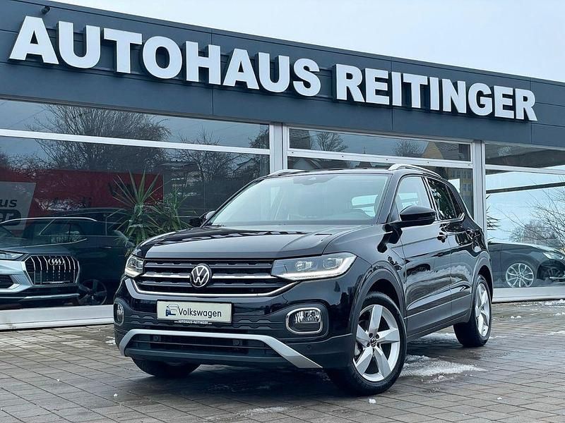 Schwarz Gebraucht 2021 VW T-Cross Style SUV | 22.500 € (Fairer Preis) - Bild 1/4