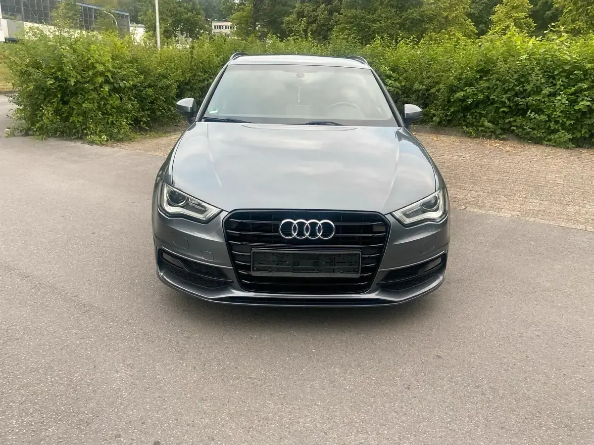 Gebraucht Audi A3 S-Line 110 PS (80 kW) 2016 Grau Kleinwagen