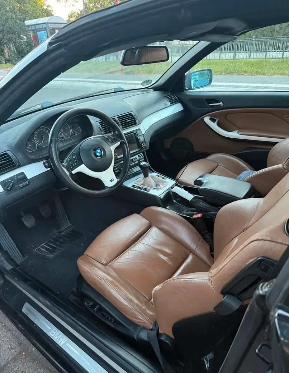 Gebraucht BMW 320 Cabriolet 170 PS (125 kW) 2002 Schwarz Cabrio